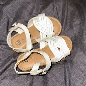 GAP Baby Cream and Tan Sandals